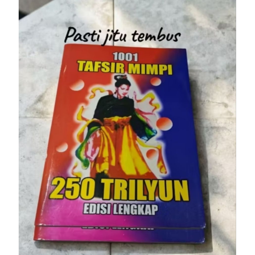 Buku tafsir mimpi erek erek edisi paling lengkap dan original