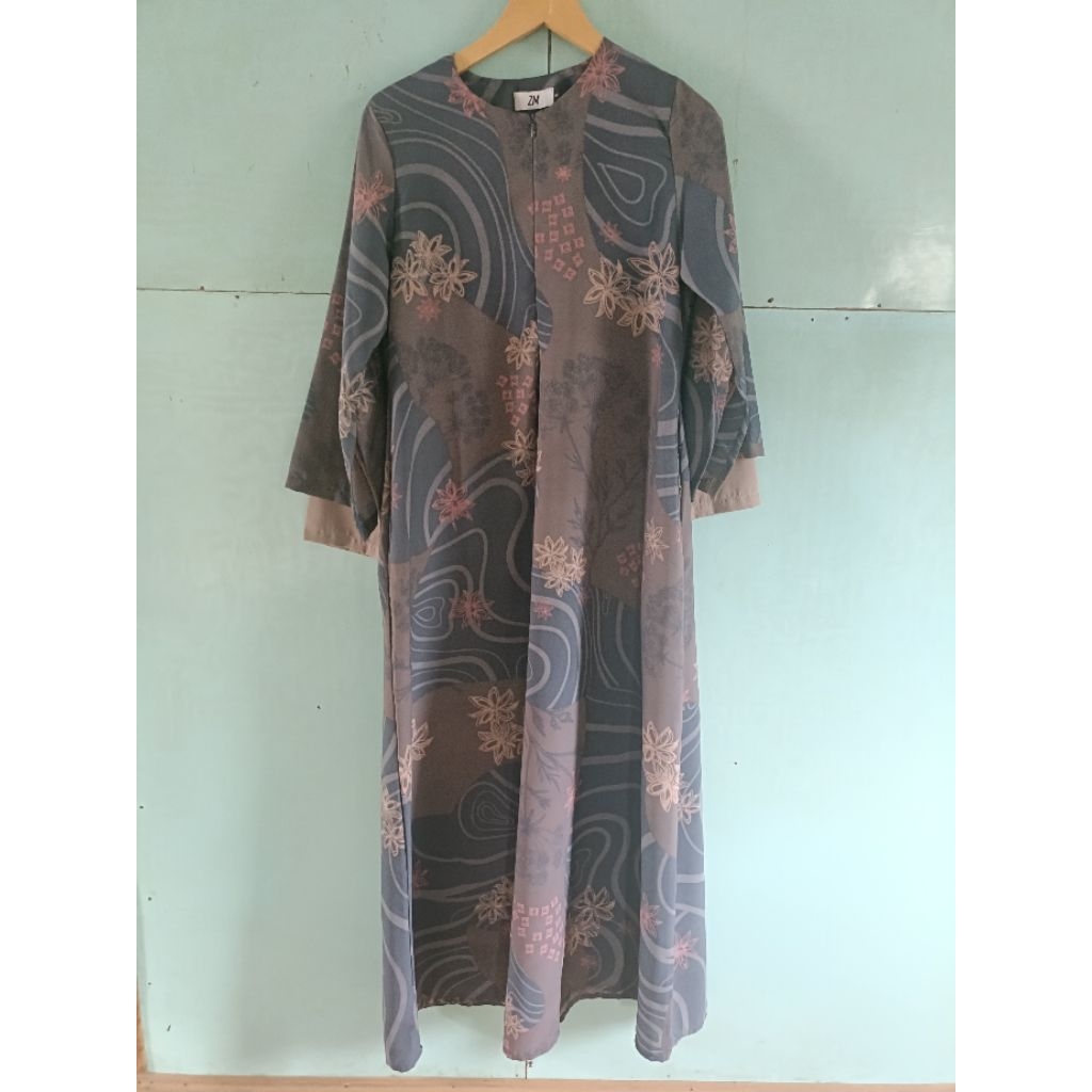 PL Zm Zaskia Mecca dress gamis ( Cek deskripsi)