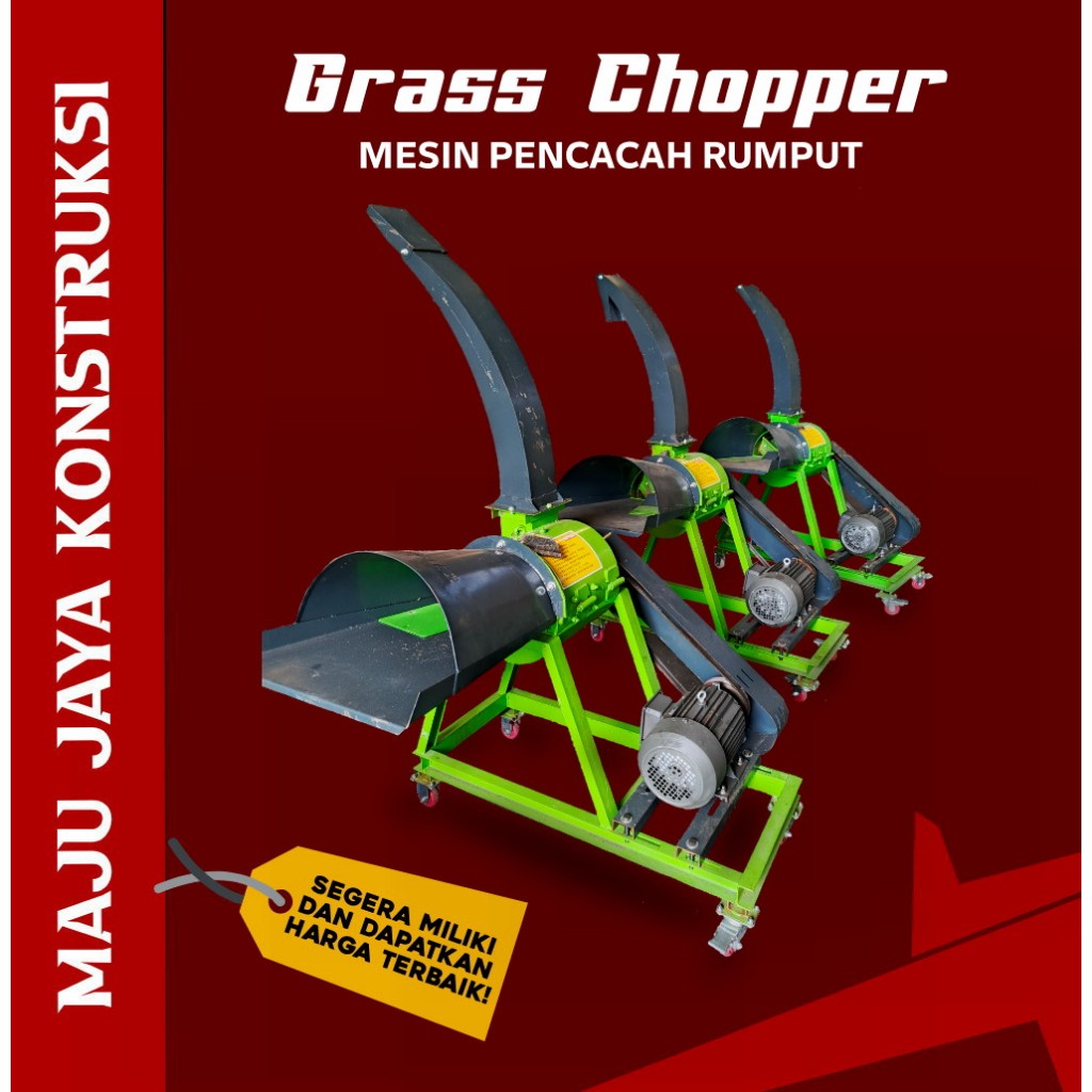 Grass Chopper - Mesin Pencacah Rumput