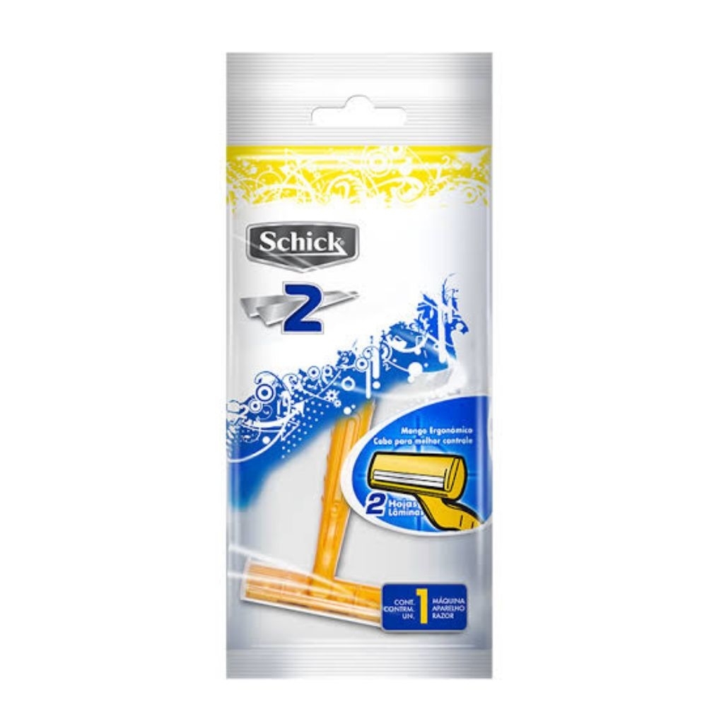 DKS Pisau Cukur Schick Kuning Pria & Wanita berkualitas