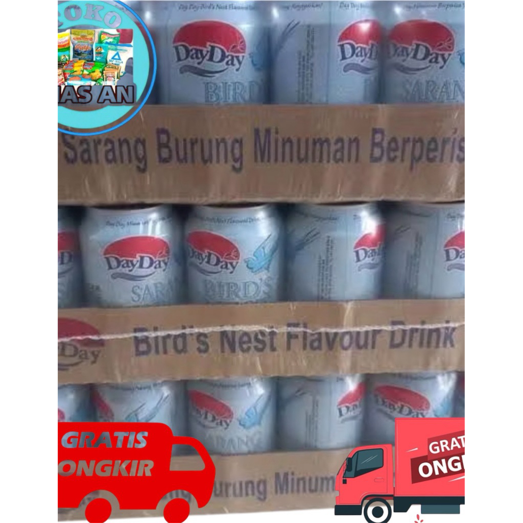 Day Day Minuman Day Day Sarang Burung Walet Perisa Sarang Burung 1 Dus isi 24 Kaleng
