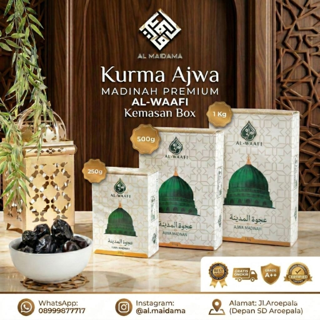 KURMA AJWA AL-Waafi Madinah 500gr