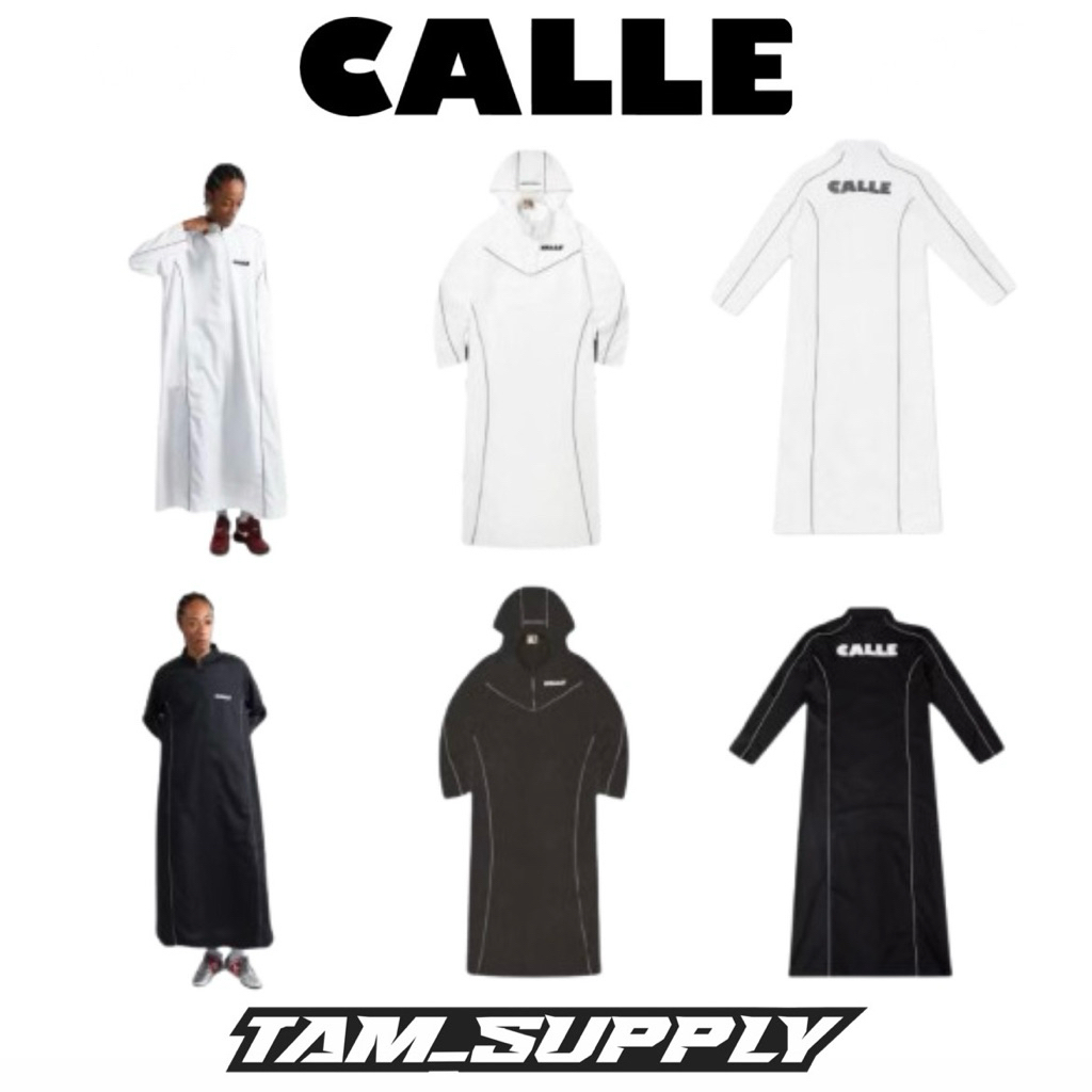 (TERMURAH ORIGINAL 100%) GAMIS CALLE V1 V2 V3 QAMIS KALCER BAJU MUSLIM GAMIS REFLEKTIF ZIPPER