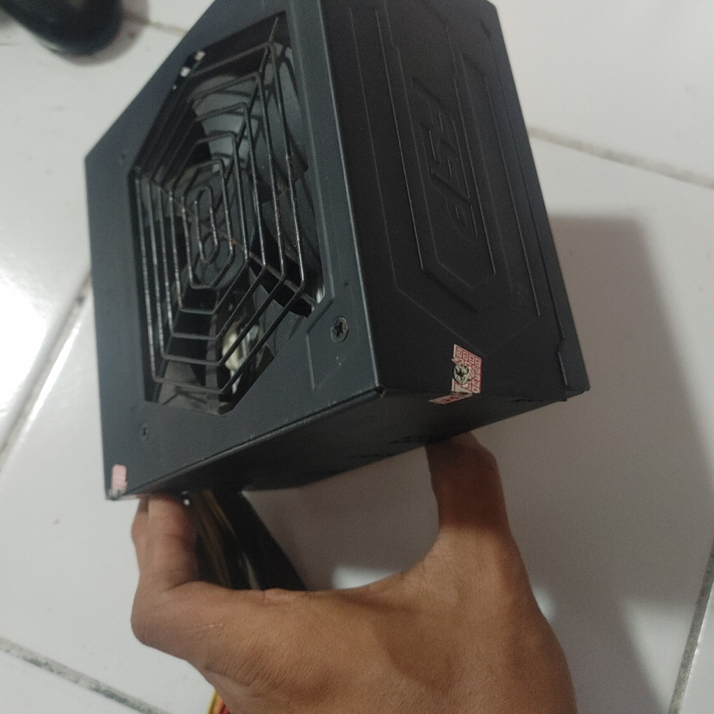 Power Supply FSP HEXA HE-500 kondisi rusak matot