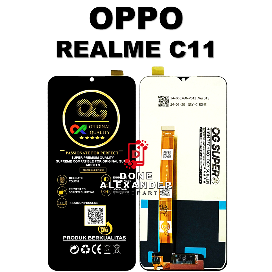 LCD TOUCHSCREEN OPPO REALME C11 ORIGINAL 100% FULLSET COMPLETE