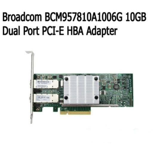SFP+ Broadcom BCM957810A1006G 10GB Dual Port PCIe HBA Adapter SFP+ 10G Network Card