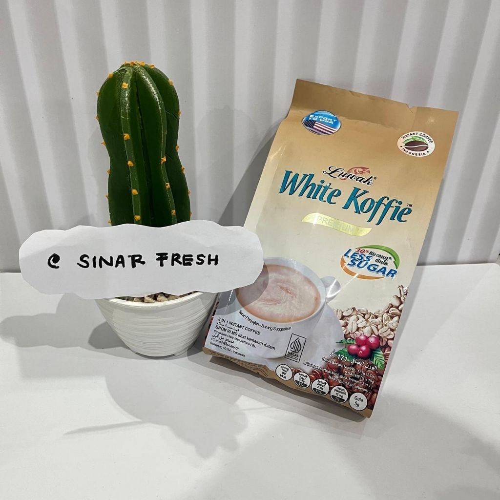 Luwak White koffie less sugar 171 gr