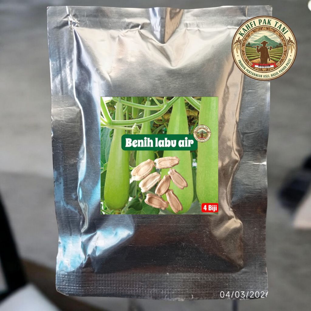 benih labu parang dan labu air 4 biji