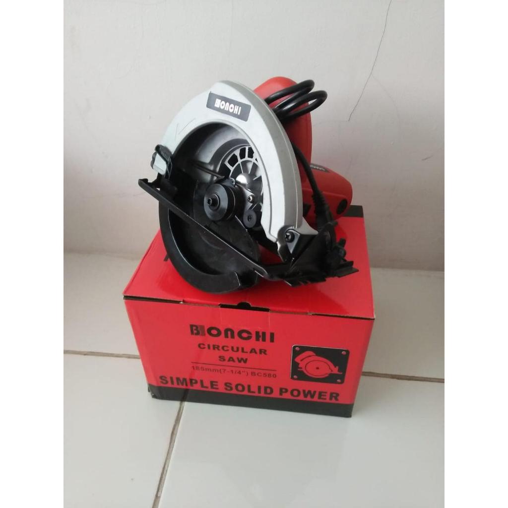 circular saw BONCHI 5800NB mesin potong belah kayu 580