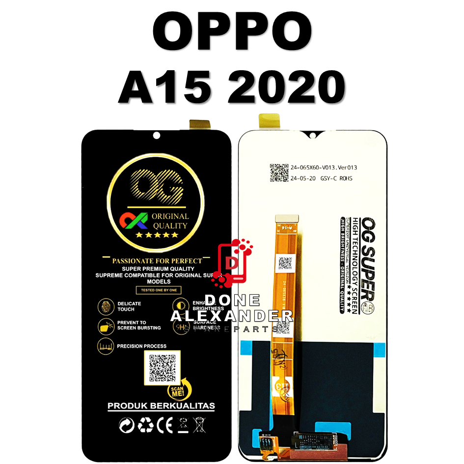 LCD TOUCHSCREEN OPPO A15 2020 ORIGINAL 100% FULLSET COMPLETE