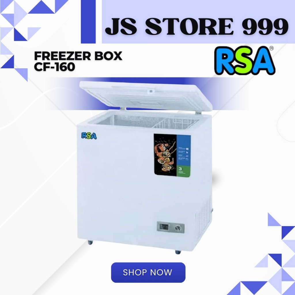 FREEZER RSA CF 160 / CF-160 FREEZER BOX CF160 FREEZER PEMBEKU