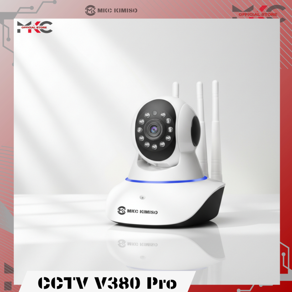 MKC - Smart Camera CCTV V380 Pro Pro HD 720P WiFi Kamera Q5S MKC Kimiso