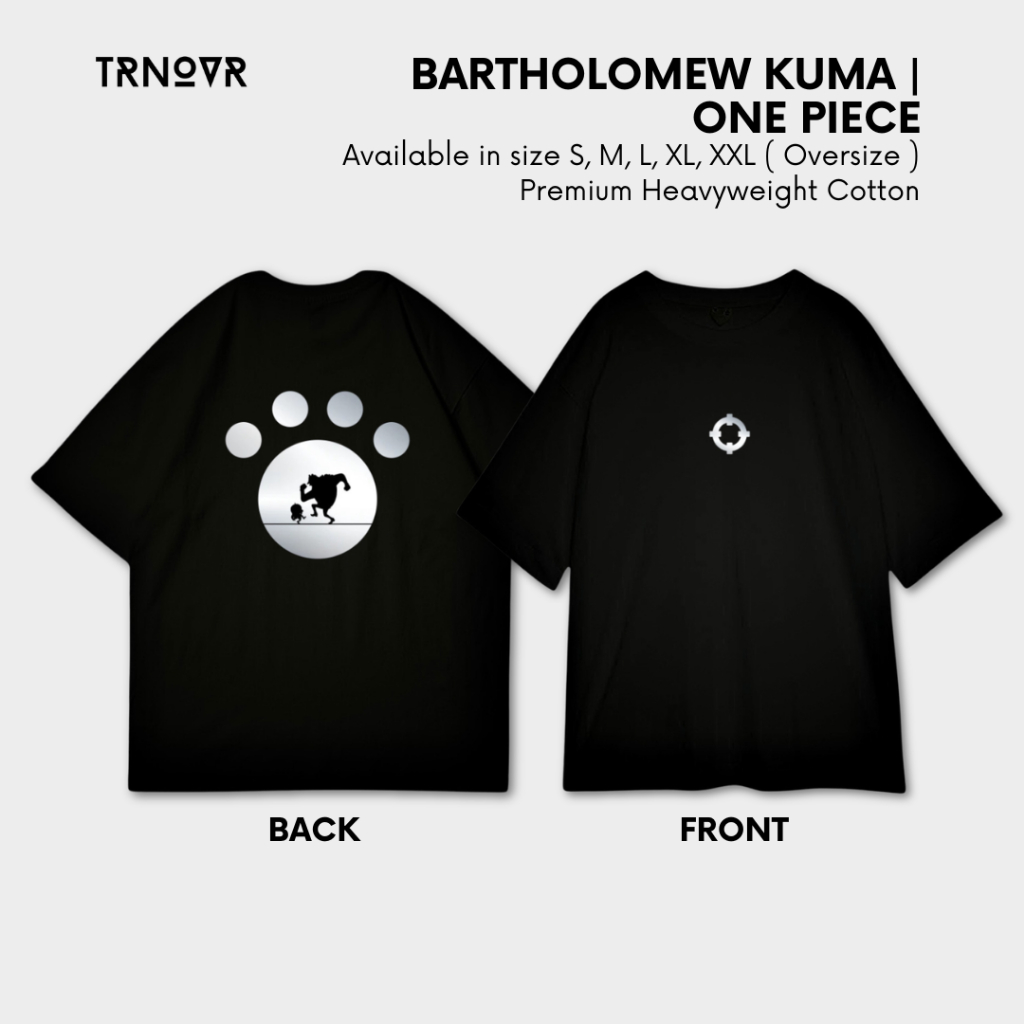TRNOVR Kaos Anime | Bartholomew Kuma | One Piece