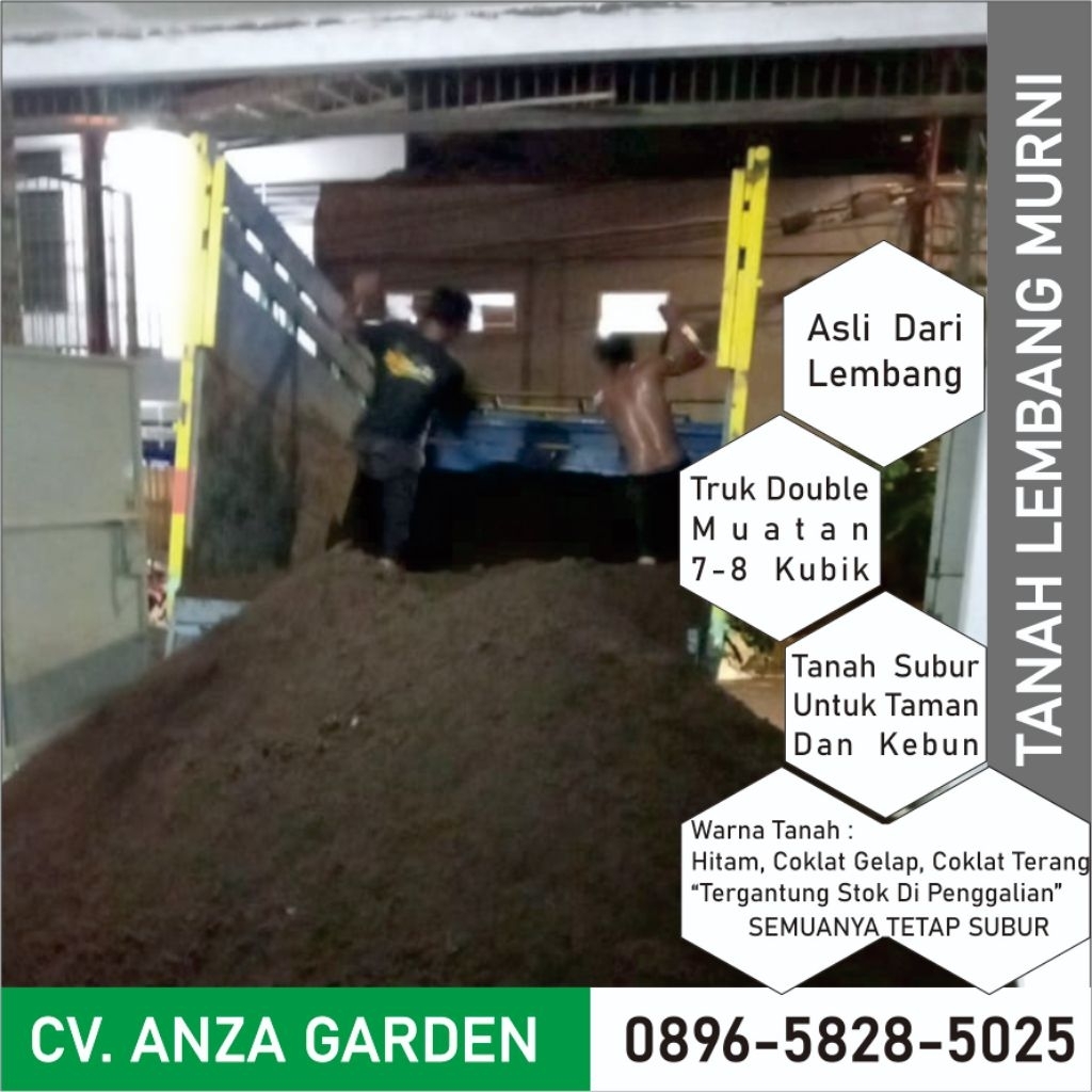 Tanah Lembang ke BANDUNG | TANAH SUBUR LEMBANG | Tanah Lembang Truk Double 7 Kubik | Tanah Hitam