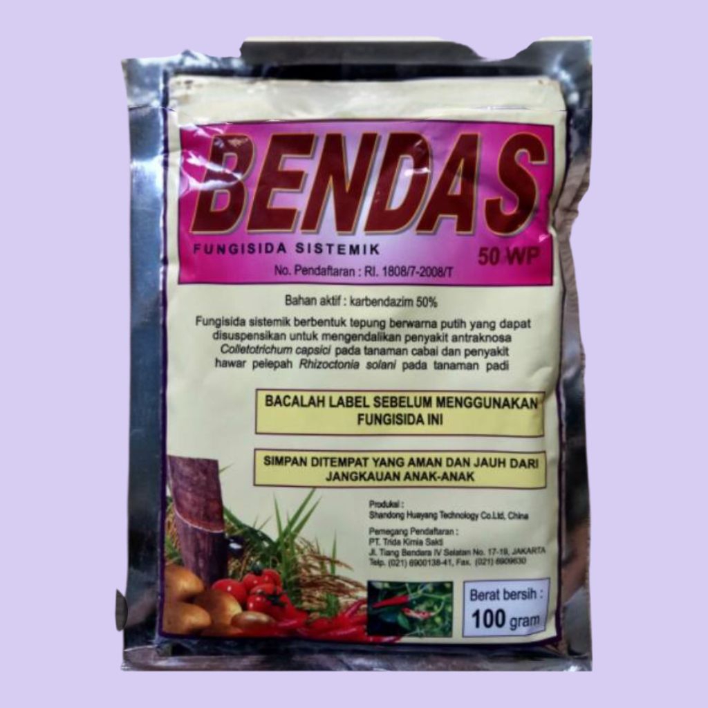 Fungisida Bendas 100 Gram