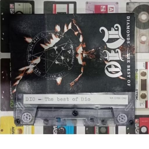 kaset pita band heavy metal  DIO ( THE BEST )