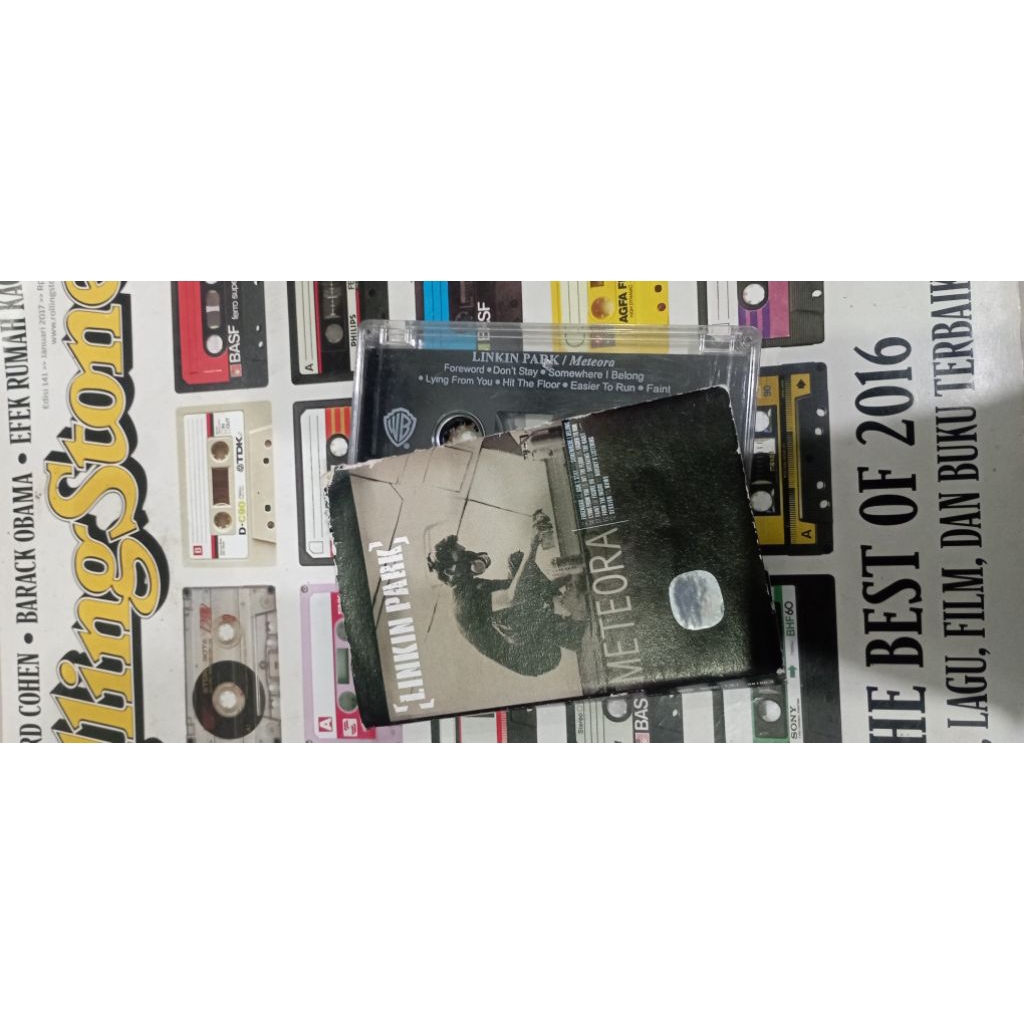 kaset pita linkin park  album meteora