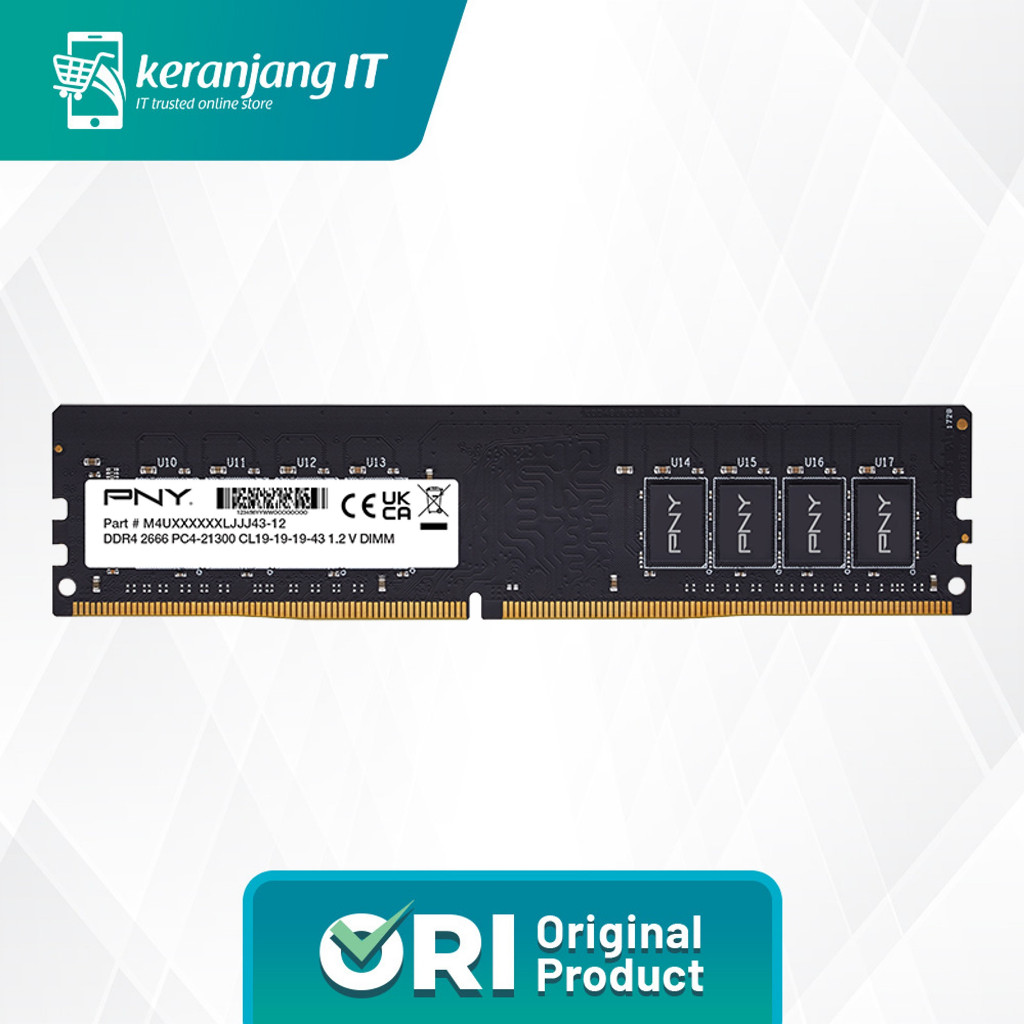 PNY - DDR4 8GB 2666 UDIMM