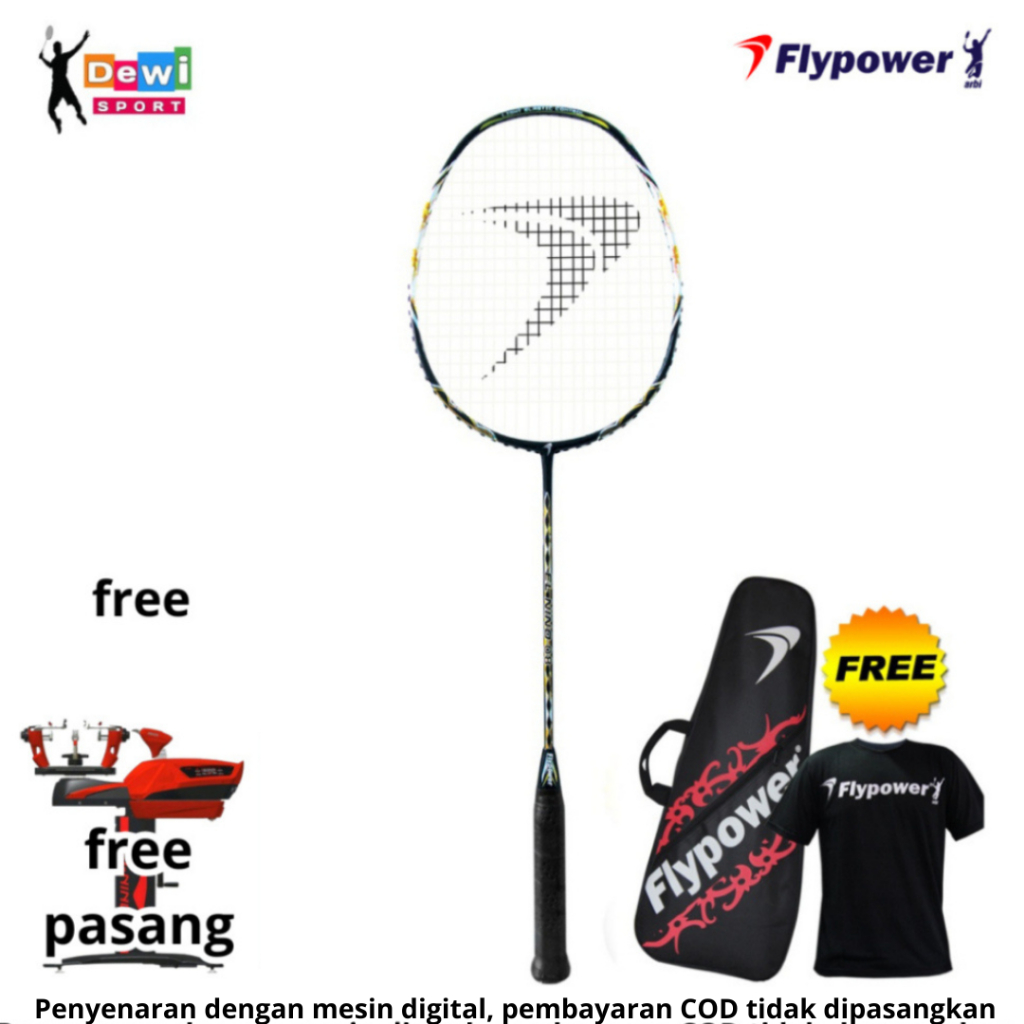 Raket Badminton FLYPOWER EL NINO 08/ EL NINO 07