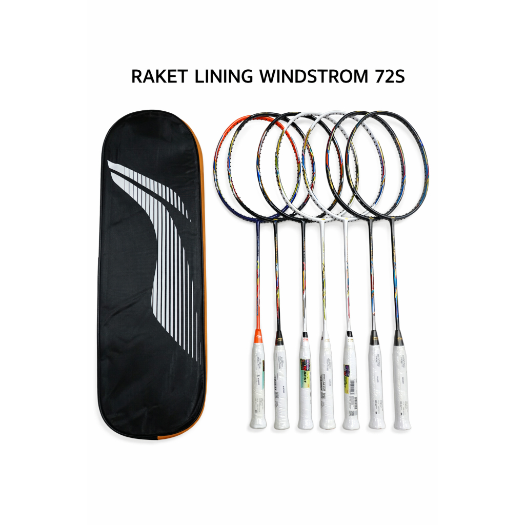 RAKET BADMINTON LINING WINDSTROM 72 S Lining Windstorm 72s