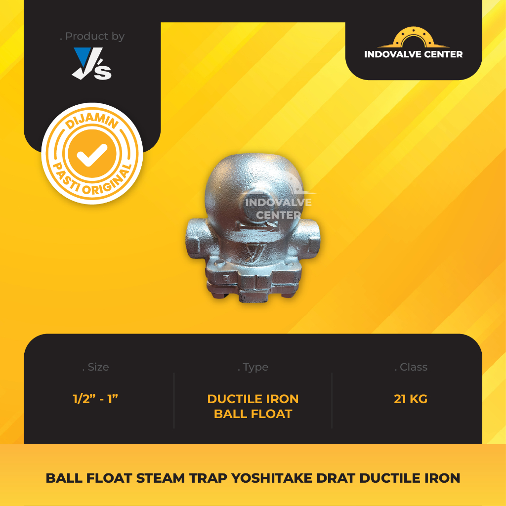 BALL FLOAT YOSHITAKE 1" INCH / DN25 TYPE DRAT ORIGINAL
