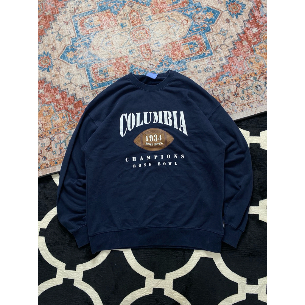 CREWNECK SHIRT COLUMBIA UNIVERSITY CHAMPION