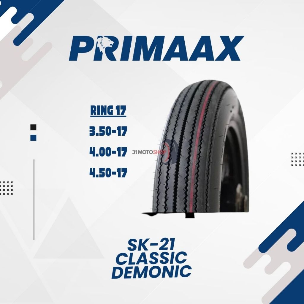 Ban Non Tubles Primaax SK 21 Classic Demonic Ring 17 Ban Caferacer Japstyle