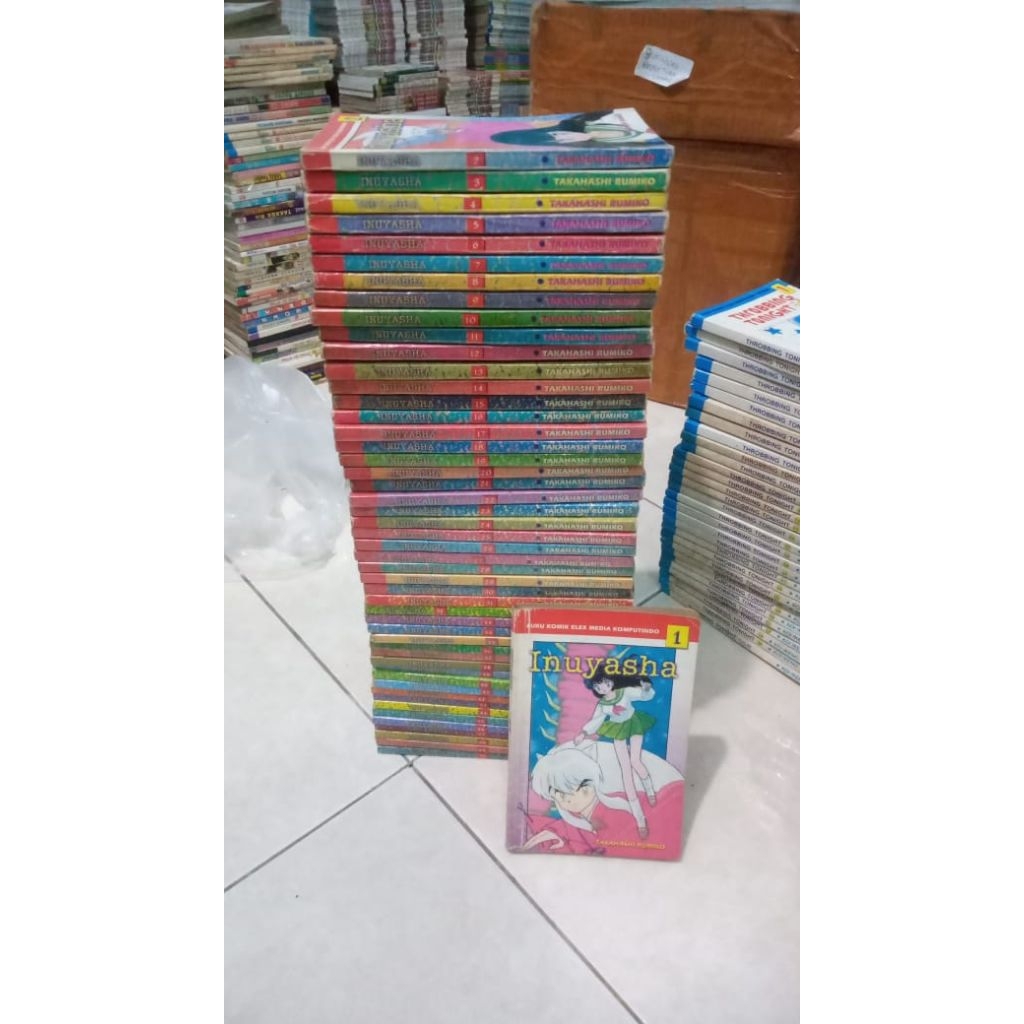 kOmik Inuyasha Full Set 1-50 on going original elex
