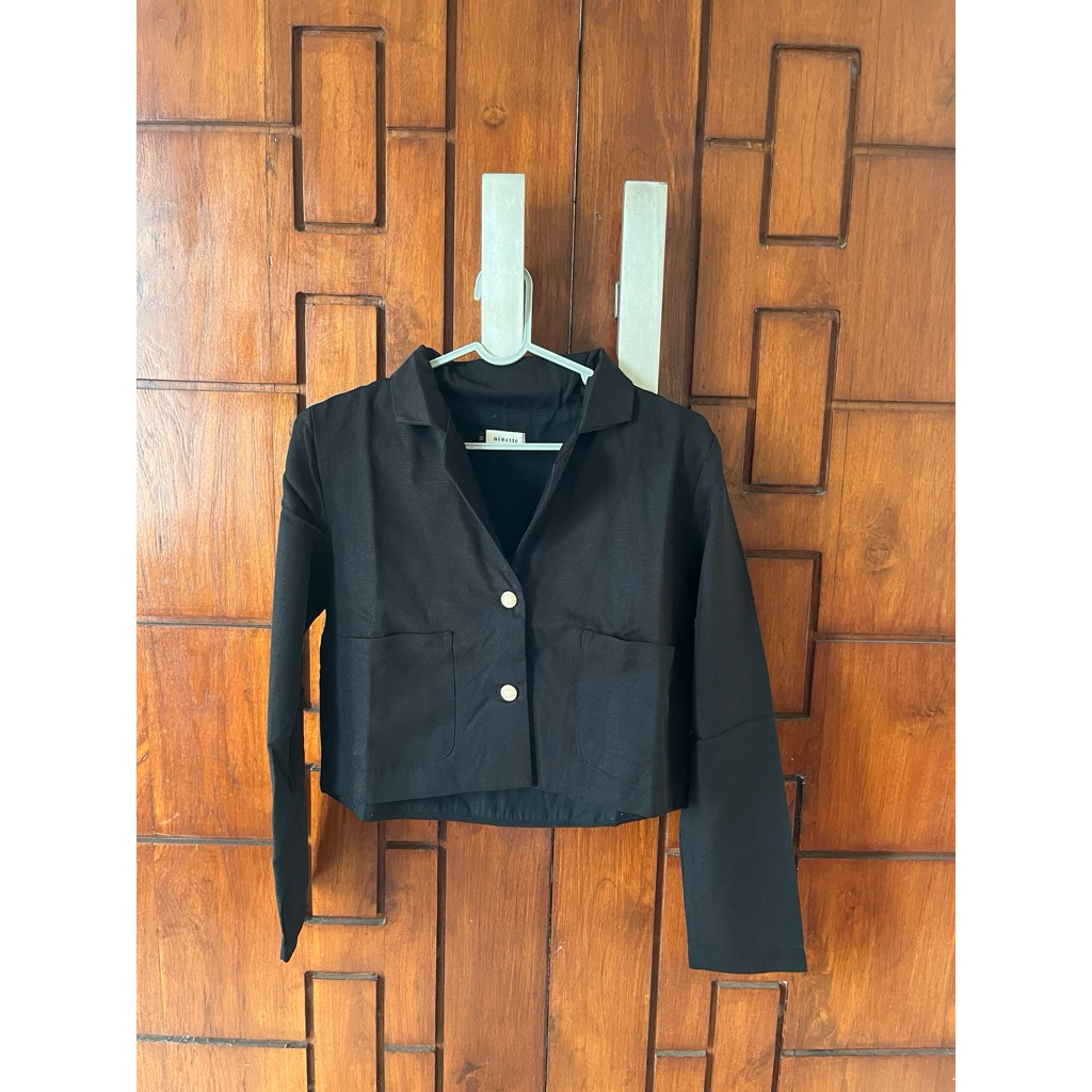 preloved ninette tweed blazer