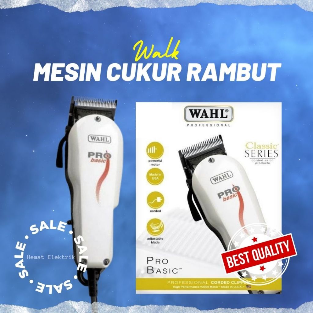 Alat Mesin Cukur Rambut Wahl Professional Cukuran 3 in 1 Kumis Jenggot