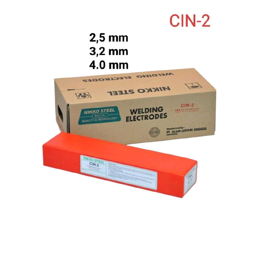 Kawat Las NIKKO STEEL CIN-2 2,6 mm / 3,2 mm / 4.0 mm Kawat Las Cor Kawat Las Ancuran Original