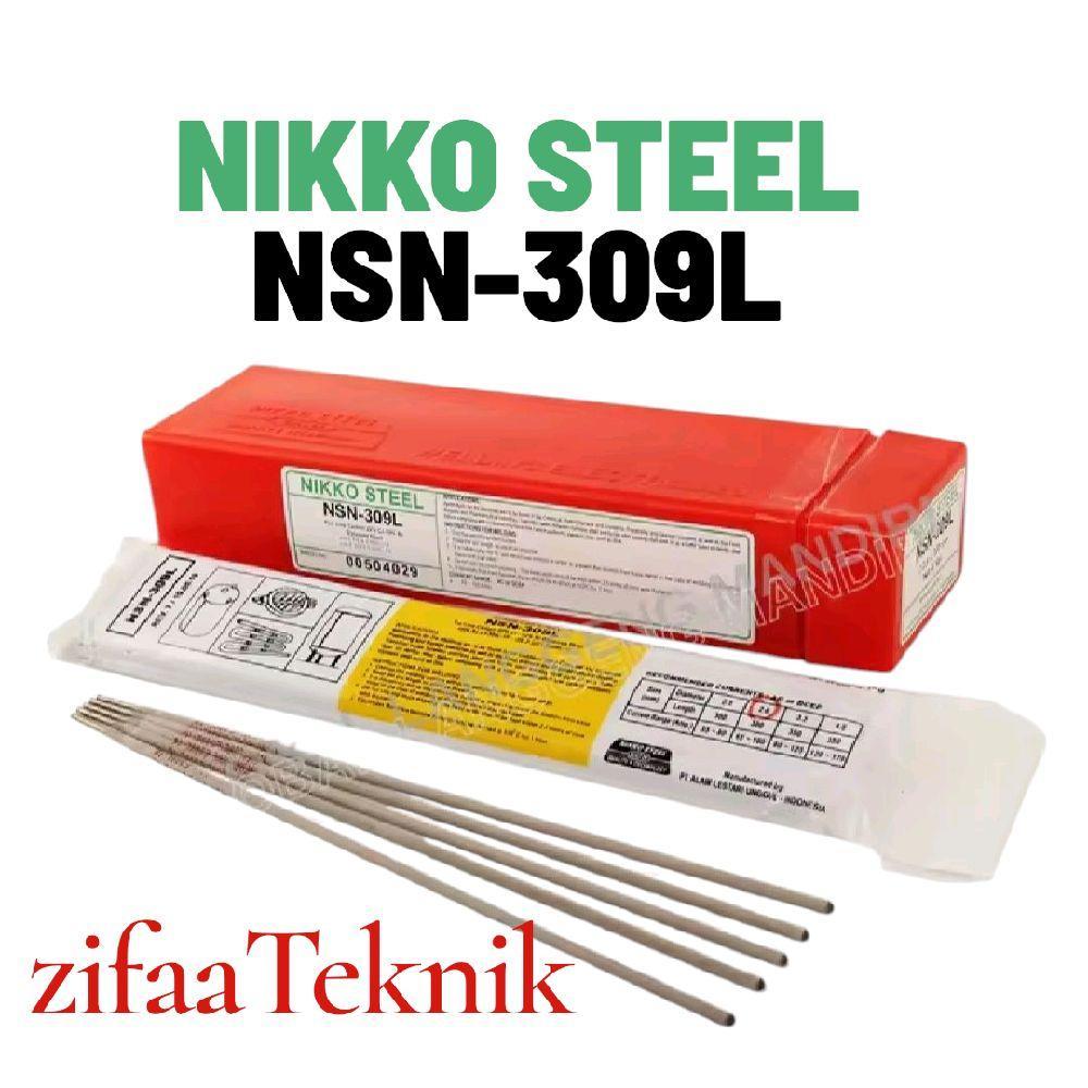 Kawat Las NIKKO STEEL NSN-309L 2,6 mm 3,2 mm 4.0 mm Kawat Las Stainless Steel
