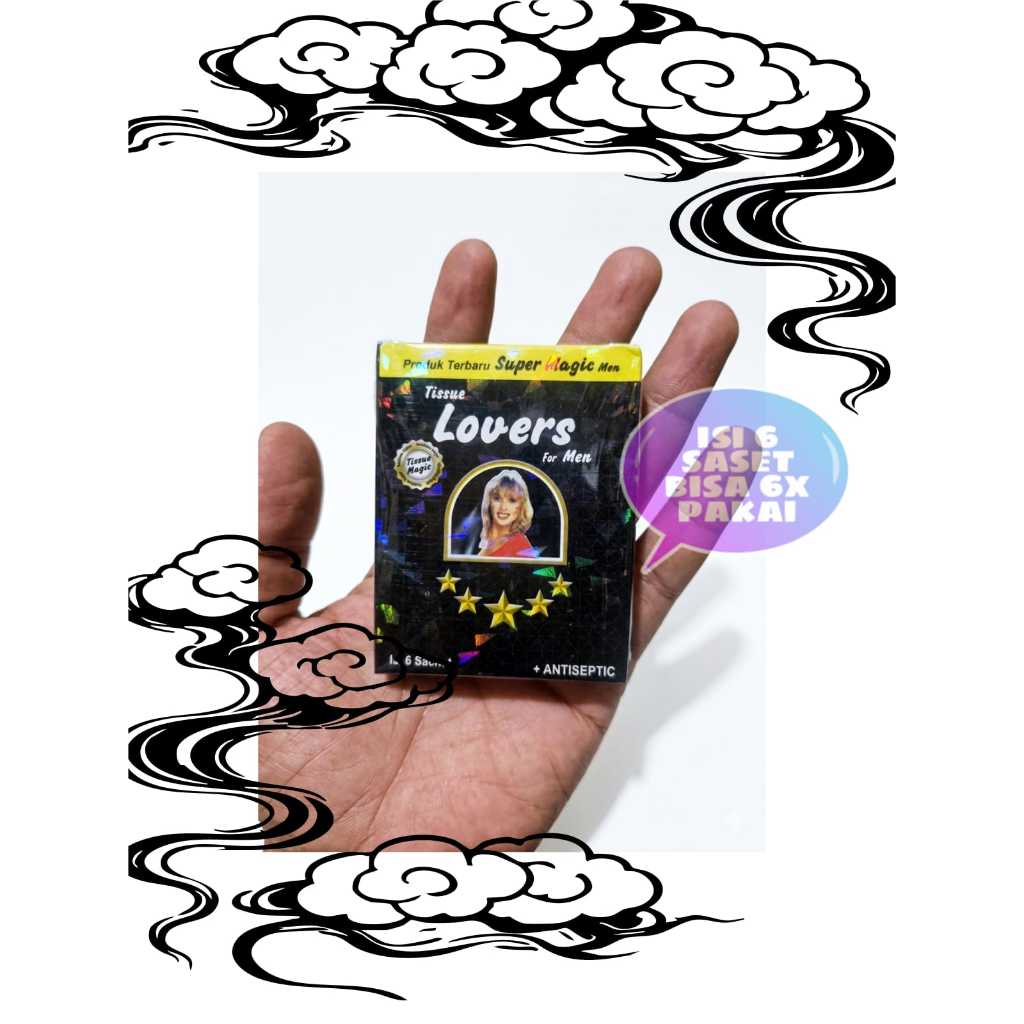 New tisu super megic antiseptik 1 kotak