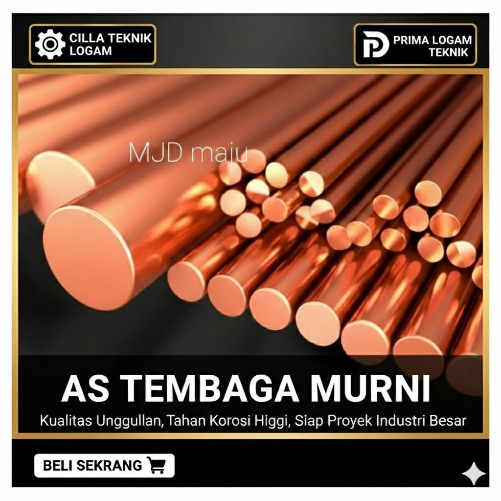 as tembaga 22mm x 500mm || grounding rod