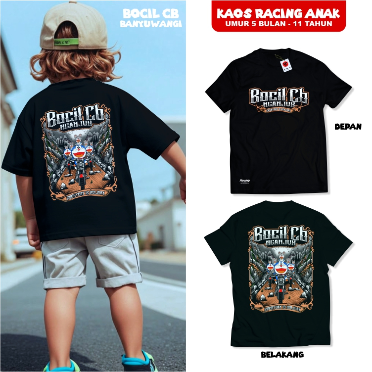 KAOS ANAK CB BEKICOT BOCIL CB WAYANG ORIGINAL BOCIL CB BANYUWANGI