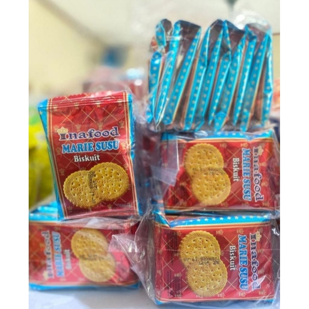 Inafood Marie Susu Biskuit isi 10 pcs