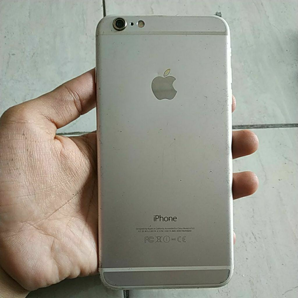 iPhone 6 pluss model A1522 jual gambling cek deskripsi