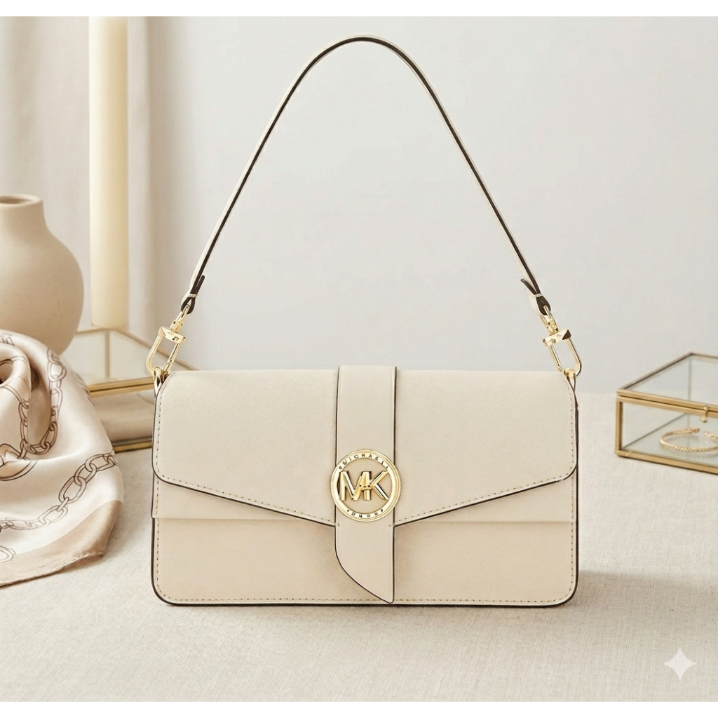 MK GREENWICH MEDIUM SAFFIANO