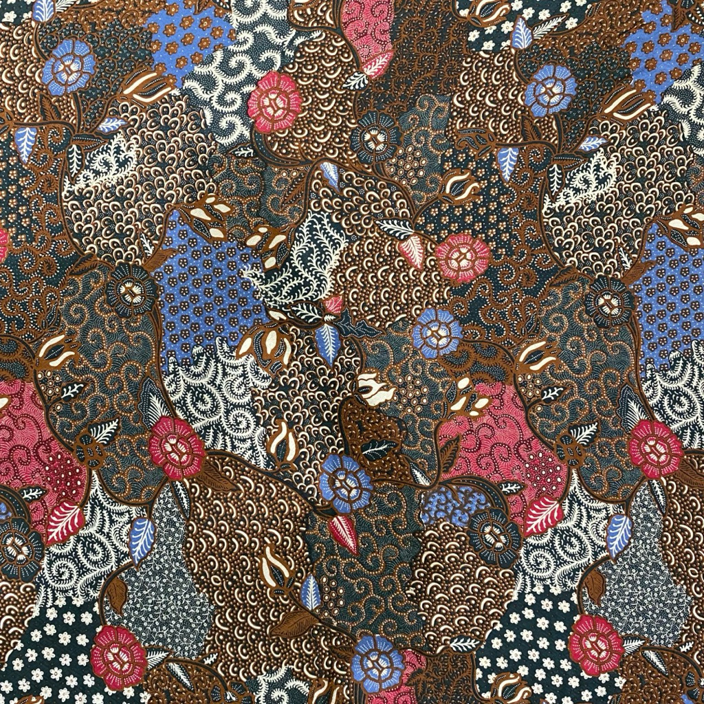 Radaa Batik Kain Batik Dobby Print Warna Hijau Botol - menggunakan bahan dobby berkualitas