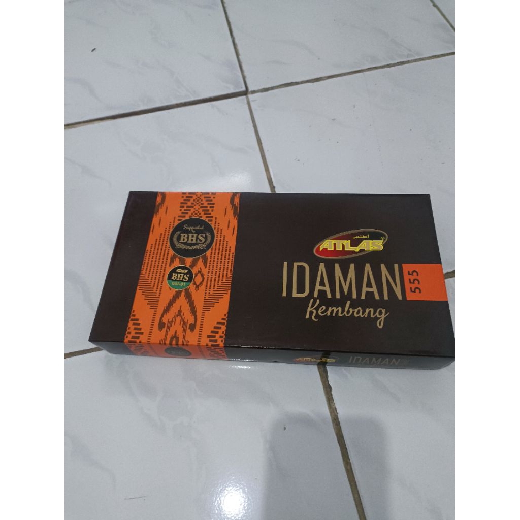 SARUNG ATLAS IDAMAN KEMBANG 555