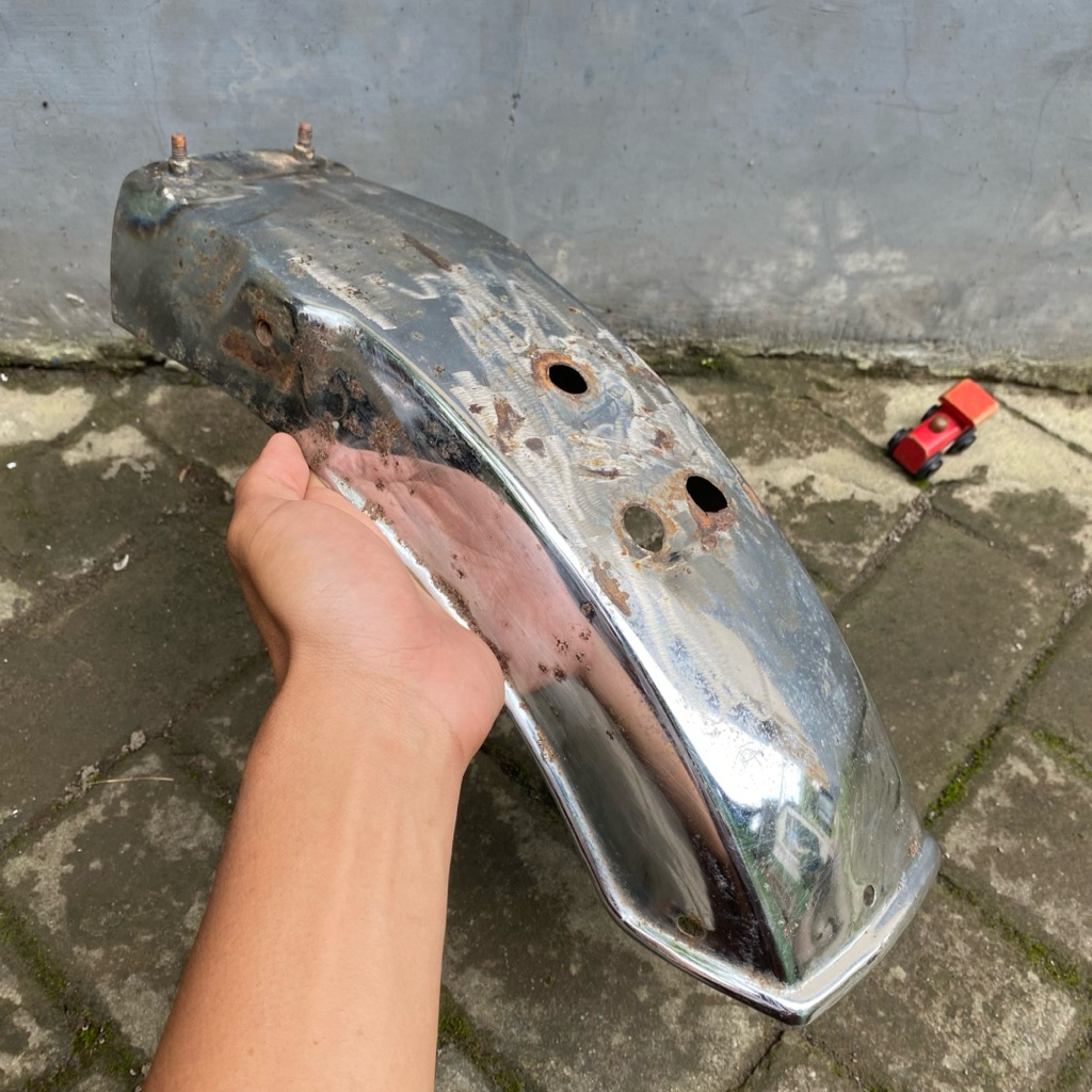 slebor spakbor belakang honda win100 win tua slebor besi honda win100 original