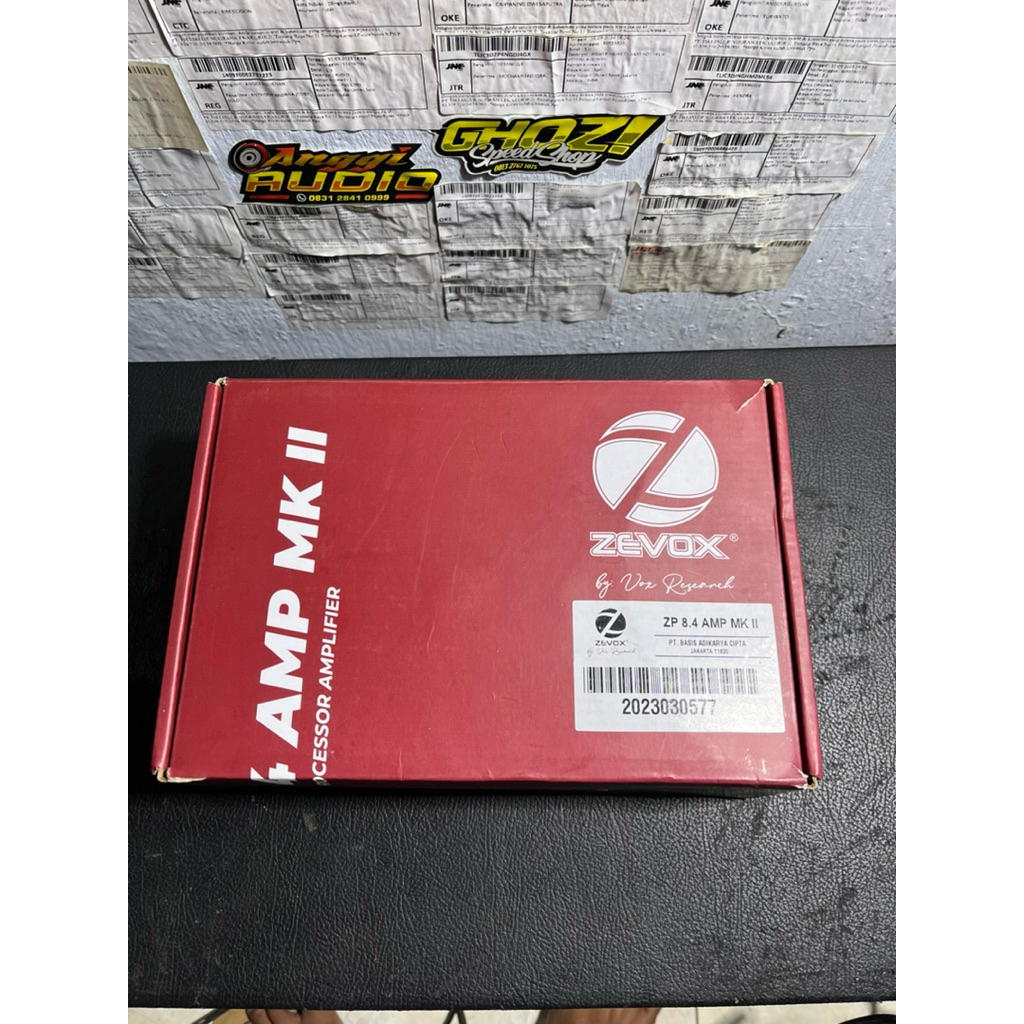 DSP Mobil Zevox 8.4 Amplifier | Digital Sound Processor 8 Channel Audio Mobil DSP Amp Upgrade Sound 