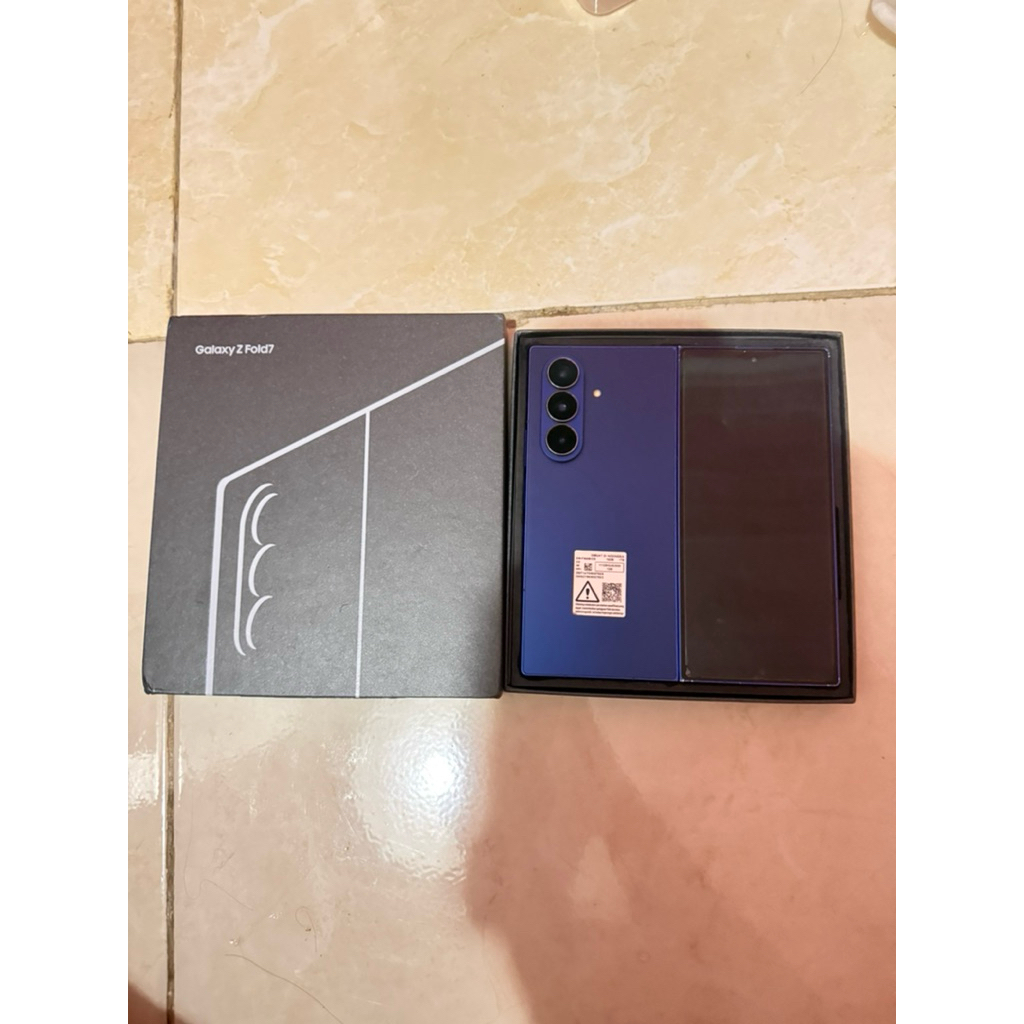 Samsung Z Fold 7 16/1Tb SEIN zfold7 zfold fold7 second seken bekas