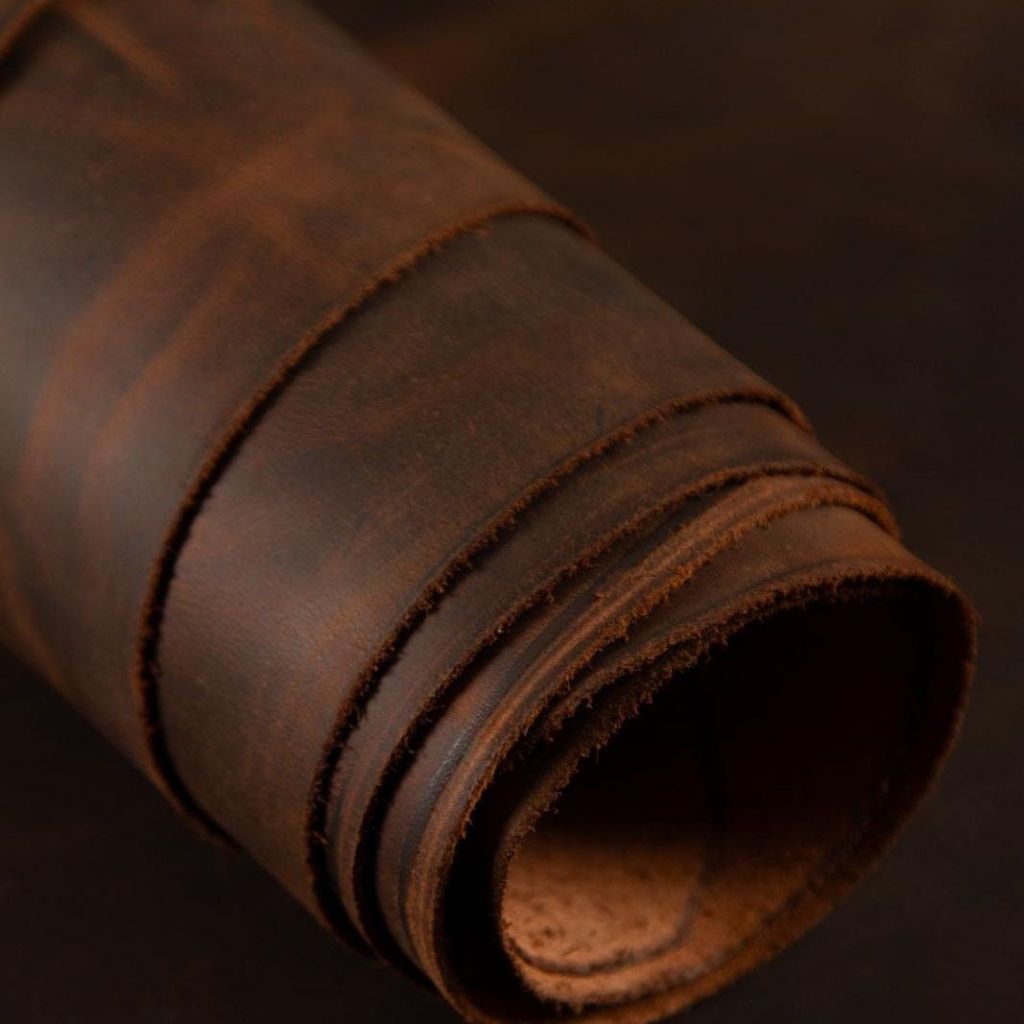 Kulit Sapi Crazy Horse Lembaran Classic Antique Rustic 20 Feet - 23 Feet - 25 Feet