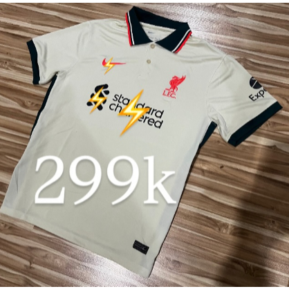 JERSEY LIVERPOOL PUTIH SIZE M