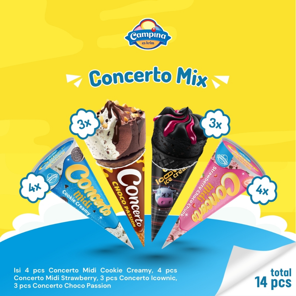Campina Concerto Mix - Es Krim