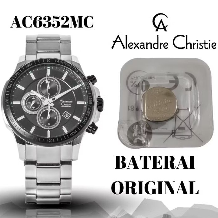 Baterai jam Alexandre christie original AC6352MC