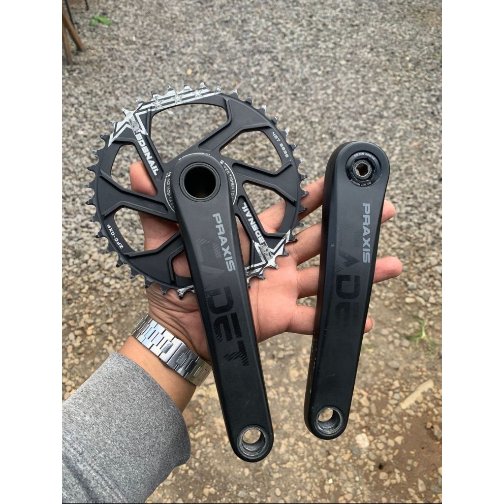 Crank Praxxis Cadet + Chainring Snail 40T