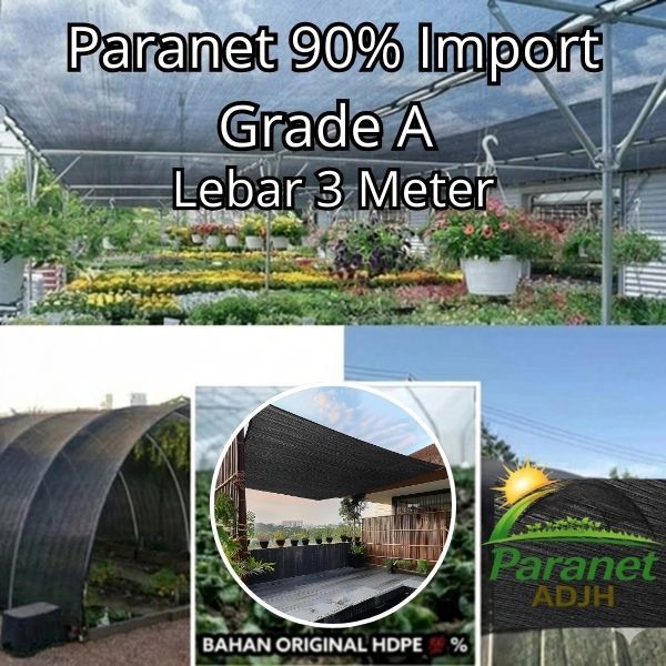 Paranet 90% Lebar 3 Meter ( Eceran ) Grade A