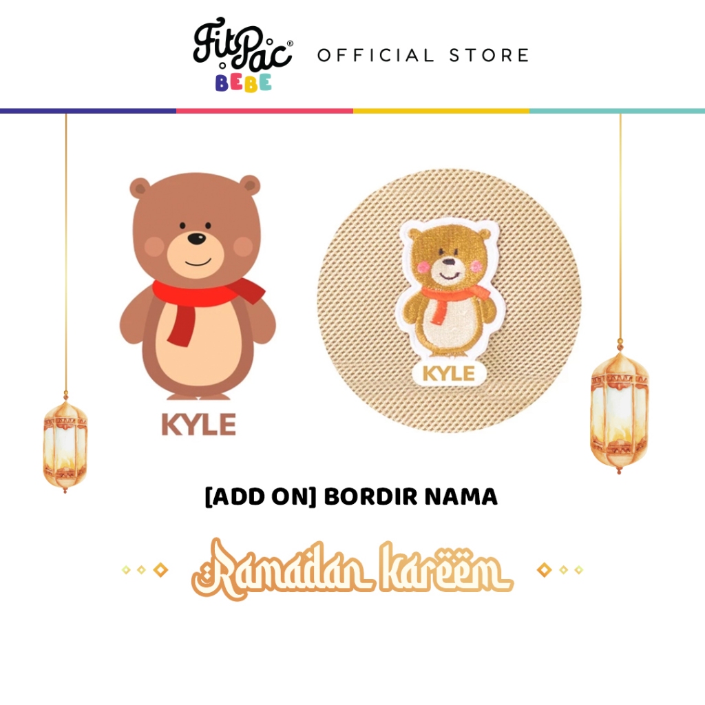 Custom Nama & Patch - Diaper Pac